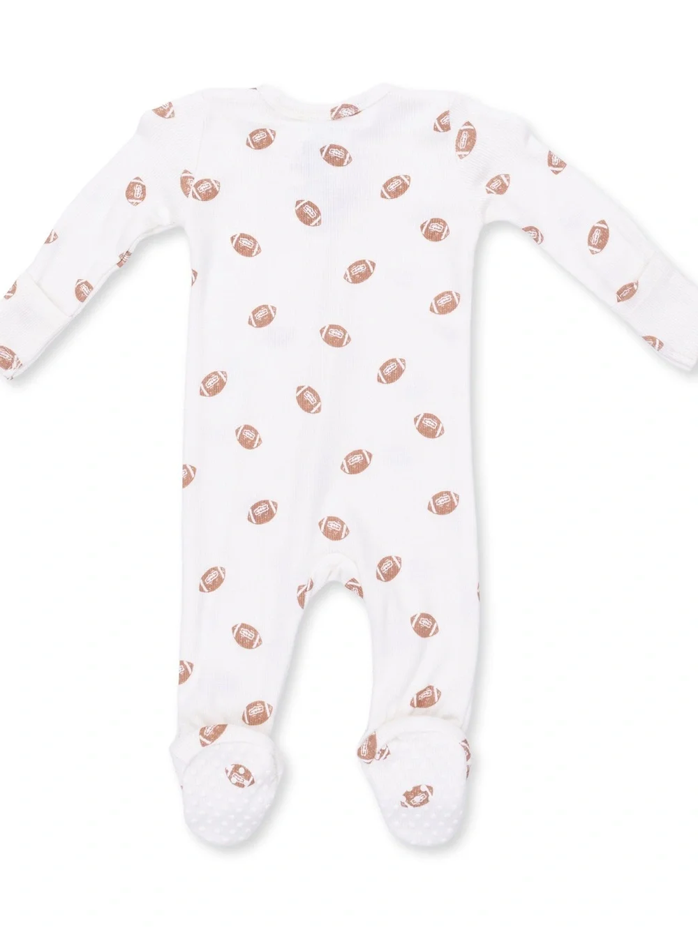 Angel Dear Ribbed Football Footie 0-3 3-6 6-9 months